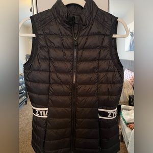 Black Alpine Down Vest.  Like new size small